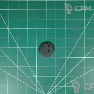 Описание картинки Round Slot Base 40 mm Подставка круглая с отверстием (Оригинал Games Workshop) от Vault Boy по цене 99руб | Свободный Рынок Миниатюр - СРМ