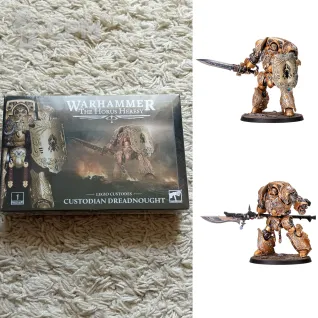 Описание картинки Custodian Dreadnought (ориг) от Кооператив Миниатюр по цене 7 000руб | Свободный Рынок Миниатюр - СРМ