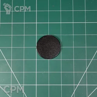 Описание картинки Round Base 50 mm Подставка круглая пластик от Vault Boy по цене 28руб | Свободный Рынок Миниатюр - СРМ