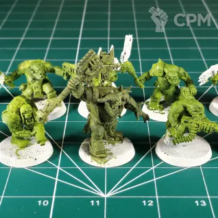 Описание картинки Orks Boyz от Каджит по цене 3 498руб | Свободный Рынок Миниатюр - СРМ