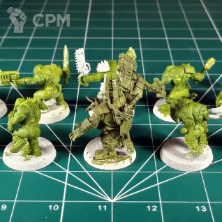 Описание картинки Orks Boyz от Каджит по цене 3 498руб | Свободный Рынок Миниатюр - СРМ