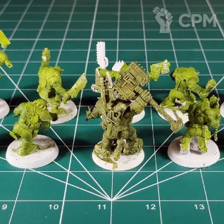 Описание картинки Orks Boyz от Каджит по цене 3 498руб | Свободный Рынок Миниатюр - СРМ