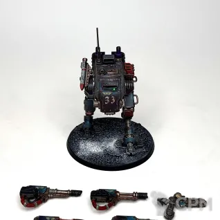 Описание картинки One Armoured Sentinel - pro Painted от Aspid095 по цене 5 000руб | Свободный Рынок Миниатюр - СРМ