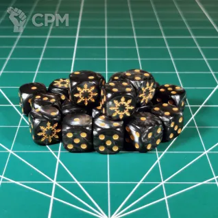 Описание картинки Custom Chaos Dice x20 от Vault Boy по цене 2 998руб | Свободный Рынок Миниатюр - СРМ