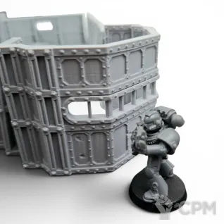 Описание картинки Killzone Upgrade: Compound Siege - Террейн от Terrain Print по цене 1 600руб | Свободный Рынок Миниатюр - СРМ