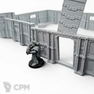 Описание картинки Killzone Upgrade: Compound Siege - Террейн от Terrain Print по цене 1 600руб | Свободный Рынок Миниатюр - СРМ