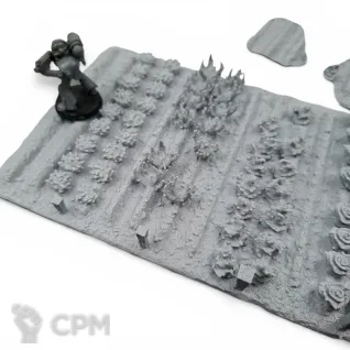 Описание картинки Поля и Огороды - Террейн от Terrain Print по цене 1 900руб | Свободный Рынок Миниатюр - СРМ
