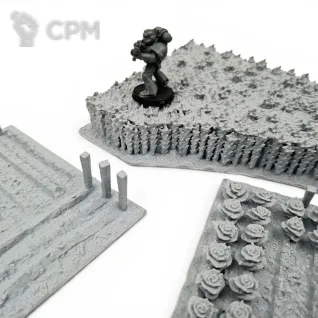 Описание картинки Поля и Огороды - Террейн от Terrain Print по цене 1 900руб | Свободный Рынок Миниатюр - СРМ
