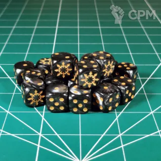 Описание картинки Custom Chaos Dice x20 от Vault Boy по цене 2 998руб | Свободный Рынок Миниатюр - СРМ
