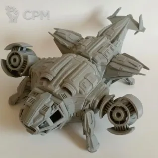 Описание картинки Dragonfly Dropship от Printopocalypse 3D по цене 2 200руб | Свободный Рынок Миниатюр - СРМ