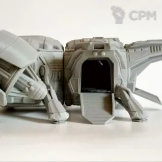 Описание картинки Dragonfly Dropship от Printopocalypse 3D по цене 2 200руб | Свободный Рынок Миниатюр - СРМ