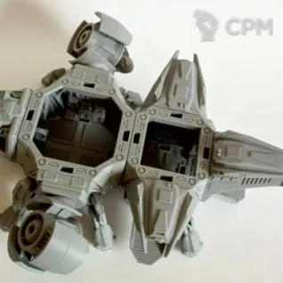 Описание картинки Dragonfly Dropship от Printopocalypse 3D по цене 2 200руб | Свободный Рынок Миниатюр - СРМ