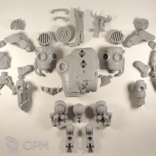 Описание картинки Ork Jet Dread от User59843 по цене 900руб | Свободный Рынок Миниатюр - СРМ