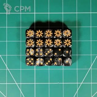 Описание картинки Custom Chaos Dice x20 от Vault Boy по цене 2 998руб | Свободный Рынок Миниатюр - СРМ