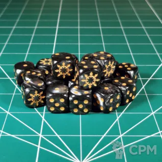 Описание картинки Custom Chaos Dice x20 от Vault Boy по цене 2 998руб | Свободный Рынок Миниатюр - СРМ
