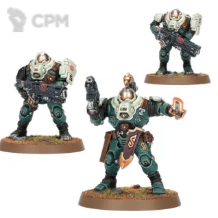 Описание картинки Ironkin Steeljacks Heavy Volkanite Disintegrators / Железкины-стилджэки от User59843 по цене 500руб | Свободный Рынок Миниатюр - СРМ