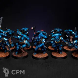 Описание картинки Space Marines Assault Intercessors от Deathwing_Squad по цене 7 500руб | Свободный Рынок Миниатюр - СРМ