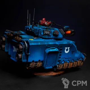 Описание картинки Space Marines Repulsor Executioner от Deathwing_Squad по цене 11 000руб | Свободный Рынок Миниатюр - СРМ