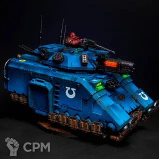 Описание картинки Space Marines Repulsor Executioner от Deathwing_Squad по цене 11 000руб | Свободный Рынок Миниатюр - СРМ