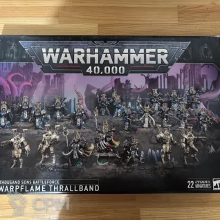 Описание картинки Battleforce: Warpflame Thrallband от Figurzilla  по цене 19 850руб | Свободный Рынок Миниатюр - СРМ