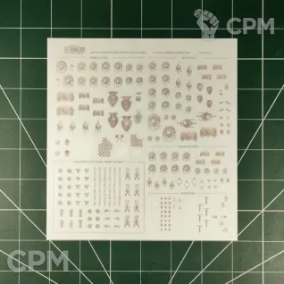 Описание картинки Adeptus Titanicus Legio Mortis Transfer Sheet Оригинал GW Limited (Декали) от Vault Boy по цене 4 298руб | Свободный Рынок Миниатюр - СРМ