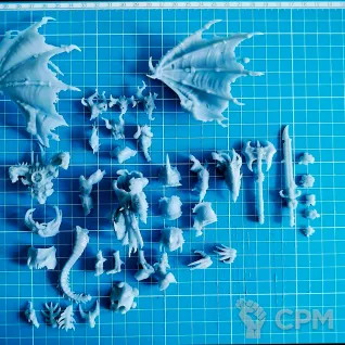 Описание картинки Daemon Prince. 2023 40k/AOS (Скан с оригинала) от 0.n1 Studio по цене 1 200руб | Свободный Рынок Миниатюр - СРМ