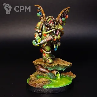 Описание картинки Biologus putrifier, Death Guard от Fat_Toxic_Alpaca по цене 3 000руб | Свободный Рынок Миниатюр - СРМ
