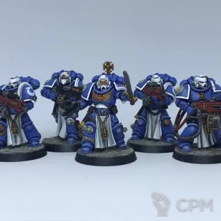 Описание картинки Sternguard veteran squad покрас от No1se knight по цене 3 000руб | Свободный Рынок Миниатюр - СРМ