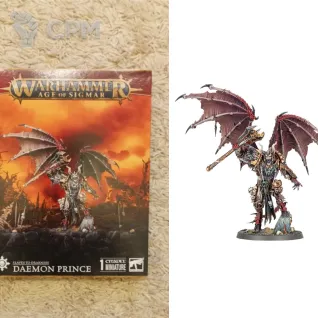 Описание картинки Daemon Prince (ориг) от Кооператив Миниатюр по цене 7 500руб | Свободный Рынок Миниатюр - СРМ