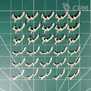 Описание картинки Tomb Kings Of Khemri Khopesh x30 (Хопеши) Hand Weapons от Каджит по цене 2 998руб | Свободный Рынок Миниатюр - СРМ
