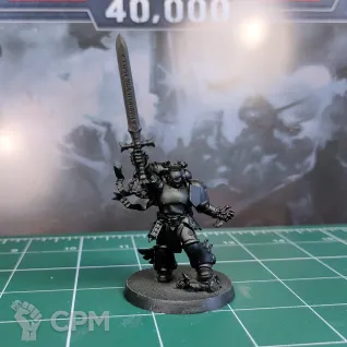 Описание картинки Black Templars The Emperor’s Champion от Каджит по цене 2 498руб | Свободный Рынок Миниатюр - СРМ