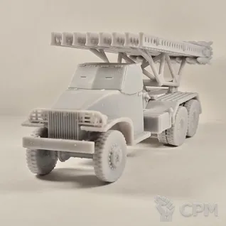 Описание картинки BM-13 Katyusha / БМ-13 «Катюша» на шасси Studebaker US6 от User59843 по цене 900руб | Свободный Рынок Миниатюр - СРМ