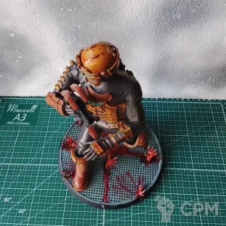 Описание картинки Айзек Кларк - Dead Space (23см)(Покрашена) от Hroym по цене 3 500руб | Свободный Рынок Миниатюр - СРМ