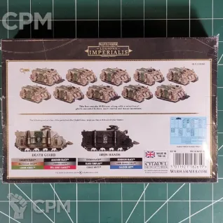 Описание картинки Legions Imperialis Rhino Transport Detachment Box от Vault Boy по цене 6 498руб | Свободный Рынок Миниатюр - СРМ