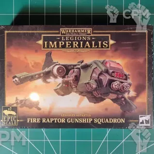 Описание картинки Legions Imperialis Fire Raptor Gunship Squadron от Vault Boy по цене 5 998руб | Свободный Рынок Миниатюр - СРМ