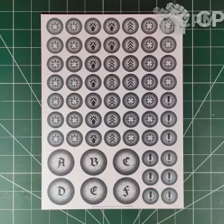 Описание картинки Legions Imperialis Tokens Markers от Vault Boy по цене 798руб | Свободный Рынок Миниатюр - СРМ