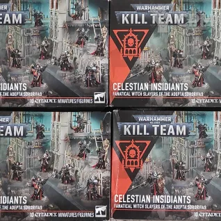 Описание картинки KILL TEAM: CELESTIAN INSIDIANTS от Магазин Хобби по цене 5 500руб | Свободный Рынок Миниатюр - СРМ