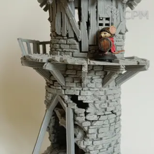 Описание картинки Hermit's Tower от Printopocalypse 3D по цене 2 300руб | Свободный Рынок Миниатюр - СРМ