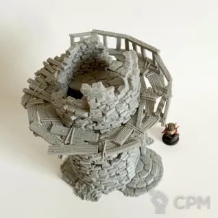Описание картинки Hermit's Tower от Printopocalypse 3D по цене 2 300руб | Свободный Рынок Миниатюр - СРМ