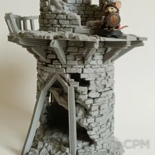 Описание картинки Hermit's Tower от Printopocalypse 3D по цене 2 300руб | Свободный Рынок Миниатюр - СРМ