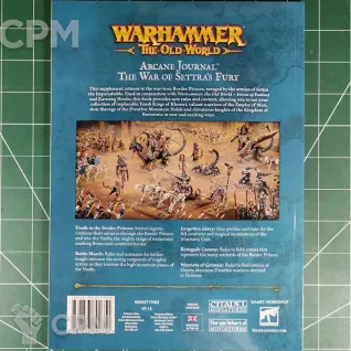 Описание картинки Arcane Journal The War Of Settra's Fury от Vault Boy по цене 2 898руб | Свободный Рынок Миниатюр - СРМ
