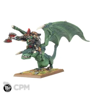 Описание картинки Orc Warboss on Wyvern от Vault Boy по цене 16 498руб | Свободный Рынок Миниатюр - СРМ
