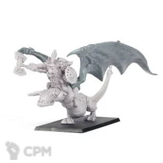 Описание картинки Orc Warboss on Wyvern от Vault Boy по цене 16 498руб | Свободный Рынок Миниатюр - СРМ