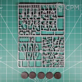 Описание картинки Necron Immortals от Каджит по цене 3 498руб | Свободный Рынок Миниатюр - СРМ