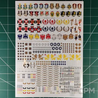 Описание картинки Empire Of Man Transfer Sheet (Декали) Replica от Vault Boy по цене 1 798руб | Свободный Рынок Миниатюр - СРМ