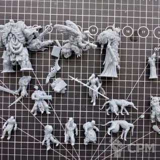 Описание картинки Black Grail Warband от Darnaks по цене 2 200руб | Свободный Рынок Миниатюр - СРМ