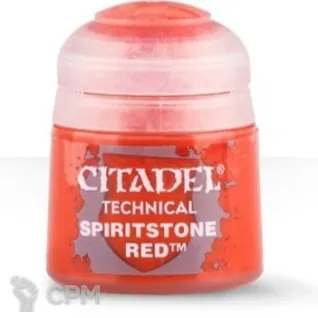 Описание картинки Техническая акриловая краска Citadel: Technical: Spiritstone Red 12мл. арт: 27-12 от SectorA13 по цене 66 666руб | Свободный Рынок Миниатюр - СРМ