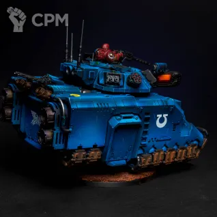 Описание картинки Space Marines Repulsor Executioner от RavenwingSquad по цене 10 000руб | Свободный Рынок Миниатюр - СРМ