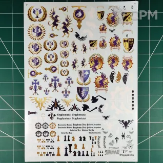 Описание картинки Legio Gryphonicus Transfer Sheet (Декали) от Vault Boy по цене 1 798руб | Свободный Рынок Миниатюр - СРМ