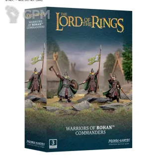 Описание картинки Warriors of Rohan Commanders от MiniaturesFAN по цене 5 947руб | Свободный Рынок Миниатюр - СРМ